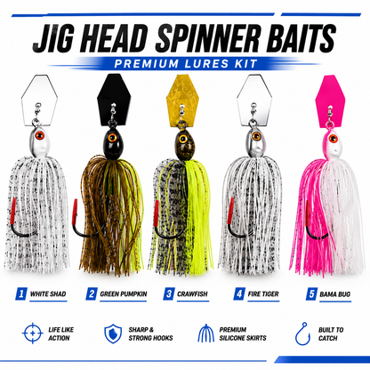 JIG HEAD SPINNER BAITS